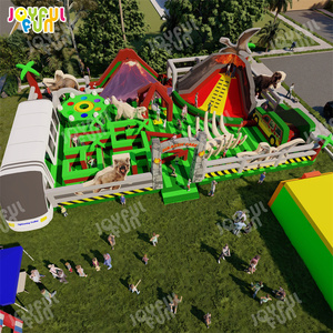 JOYFUL FUN <span class=keywords><strong>Jurassic</strong></span> <span class=keywords><strong>Park</strong></span> Parque temático inflable <span class=keywords><strong>Parques</strong></span> temáticos a la venta - Product Image 5