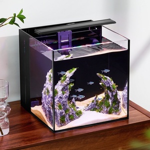 Hot <span class=keywords><strong>Sale</strong></span> Back-Mounted Filter <span class=keywords><strong>Aquarium</strong></span> Geschikt Voor Zout Water En Zoetwater Filtratie En Oxygenatie Geïntegreerde <span class=keywords><strong>Aquarium</strong></span> - Product Image 1