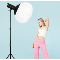 Boîte à lumière sphérique pliable de 65 cm, lanterne en papier, forme de globe, diffuseur avec monture Bowens pour flash de studio