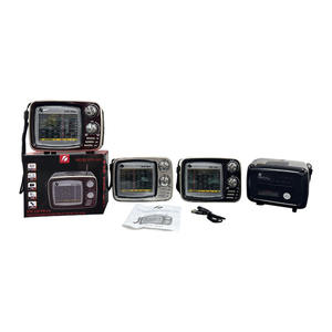 Radio Vintage recargable Multibanda con batería integrada, equipo de sonido de estilo clásico de TV, altavoz Retro BT, receptor mundial - Product Image 2