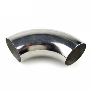 DIN/<span class=keywords><strong>SMS</strong></span>/ISO/Ds Acero inoxidable sanitario Ss304/316l Tubo de curva de 180 grados 3A Codo de soldadura de tubería para sistemas de escape sintonizados - Product Image 3
