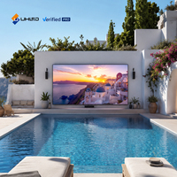 Mur vidéo LED UHLED P5 en aluminium, étanche, certifié ETL, à cathode commune, pour extérieur, hôtel, piscine