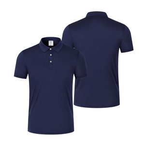 Polo de travail unisexe d'uniformes de sport de golf respirant à séchage rapide en coton polyester et spandex à impression personnalisée - Product Image 2