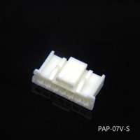 Connecteur JST PAP-07V-S 1 rangée 7 broches 2 mm PA Blanc 3A 250V PA66 UL94V-0 -25 ℃ ~+85 ℃   Connecteur fil-câble/fil-carte pour boîtier