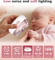 Coupe-ongles électrique 4-en-1 rechargeable avec lime à ongles, polisseuse et lumière UV