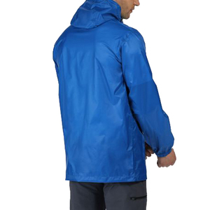 Custom Oem Lightweight Polyamide <strong>Waterproof</strong> <strong>Jacket</strong> <strong>Packaway</strong> <strong>Jacket</strong> Rain Coat for Walk Traveling - Product Image 6