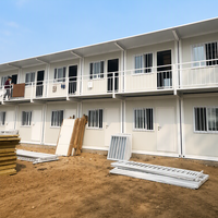 Modules de logement préfabriqués pour chantiers de construction, unités modulaires à assemblage rapide, maisons intégrées mobiles