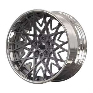 Rines Cóncavos Forjados de 2 Piezas SY-1033 de 20 <span class=keywords><strong>22</strong></span> 24 26 Pulgadas Pulidos 5x120 5x112 5x114.3 para Autos de Carreras <span class=keywords><strong>BMW</strong></span> M2 F80 F82 F90 F92 F91 <span class=keywords><strong>M8</strong></span> - Product Image 4