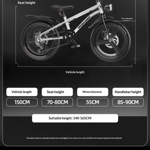 Bicicleta de Montaña para Niños de 7 Velocidades, 20 Pulgadas, con Amortiguador y <span class=keywords><strong>Guardabarros</strong></span>, para Niños y Niñas de 6 a 15 Años - Product Image 6