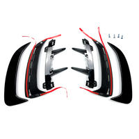 Kits carrosserie pour Mercedes Benz Classe A W177 Berline AMG Line 2018 + Saloon Bumper Fender Stickers Drapeaux Accessoires