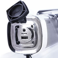 Enceinte étanche de haute qualité 50 w, haut-parleur, son, pour moto, scooter, ATV, UTV, système audio MP3, FM, BT, Assistant vocal