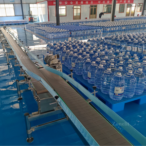 पूर्ण स्वचालित 5 गैलन स्टेनलेस स्टील पानी भरने की मशीन 600bph 18.9 लीटर 19l धोने सीलिंग ओवरफ्लो बोतल - Product Image 6