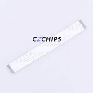 JS10A-18P-150-4-8 FFC Cable (Flexible Flat Cable) P=1mm Connector 18P 1mm 0.3mm Non-Inverting - Product Image 1