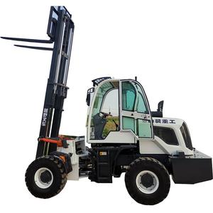 Dört tekerlekli off-Road 3Ton düşük fiyat tüm arazi <span class=keywords><strong>Fork</strong></span> Lift kamyon için yüksek performanslı Forklift satış - Product Image 1