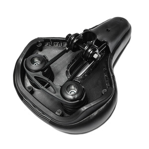 RTS Atacado Bicicleta Assento Espuma Macia Ampla PU Couro Confortável Ciclismo Sela - Product Image 5
