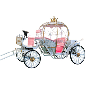 Carruaje de Calabaza de Cuento de Hadas, Carroza Romántica para Ceremonias de Boda, Parques de Atracciones y Sesiones de Fotos - Product Image 5