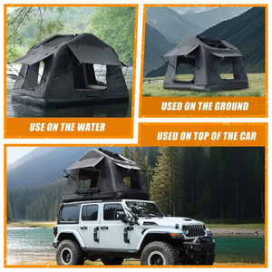 เต็นท์บนดาดฟ้าเปลือกแข็ง-รถตั้งแคมป์กลางแจ้ง2-3คน, SUV, กันน้ำ, หยดน้ำตา, windproof, แข็งแรง, ง่ายขึ้นหลังคา - Product Image 2