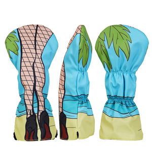 Divertidos diseños de cubiertas para palos de golf con forma de frutas, cubiertas para palos de golf con diseños fantasiosos, accesorios de golf, regalo. - Product Image 3