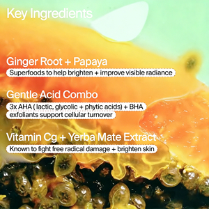 <span class=keywords><strong>Papaya</strong></span> Superfruit Vegan Gezichtsreiniger - milde exfoliërende olie-controlerende voedende & hydraterende gezichtsreiniger zonder de huidbarrière te beschadigen - Product Image 5