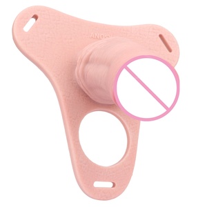 กางเกงในซิลิโคนแบบล็อคได้สำหรับผู้ชาย พร้อมกรงกักขังในตัว - Product Image 1