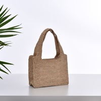 Bolso Tote de Rafia Tejido a Mano, Impermeable, de Gran Capacidad, con Bordado Personalizado, Bolso de Playa de Verano, Bolso de Viaje de Moda para Mujer