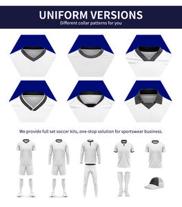 Klassisches Komfortables Fußball-Trikot-Set mit Individuellem Logo Fußball-Trainingsanzug Vereins-Fußballtrikot für Kinder - Product Image 5