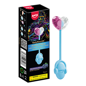 <span class=keywords><strong>Lecca</strong></span>-<span class=keywords><strong>lecca</strong></span> Musicale Amos Tastysounds, Confezionato Singolarmente, Gusto Mirtillo Naturale, Caramella Musicale - Product Image 1