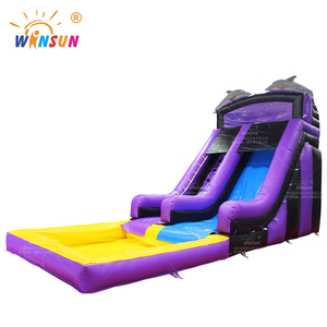 WINSUN Équipement de jeu souple <span class=keywords><strong>Parc</strong></span> de toboggan aquatique gonflable en vinyle pour l'intérieur/l'extérieur, la maison et l'école - Product Image 3