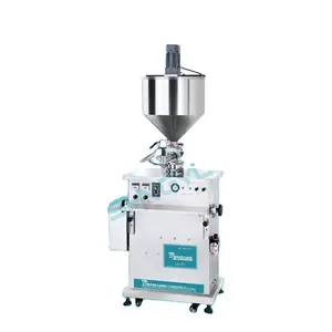 Semi automatic paraffin Liquid wax heating mixing filling machine from factory direct supply