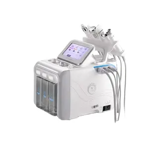 2023 pequeño bubbleskin cuidado Hydro Facial Machine Aqua Peeling Dermabrasion Hydrofacials 6 en 1 Deep Clear Oxygen skin máquinas