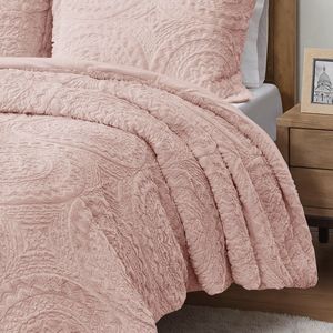Mini ensemble de couette en peluche DB Ultra avec médaillon brodé en fausse fourrure - Product Image 5