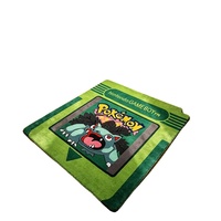 Tapis tufté fait main pour garçon, motif monstre anime rétro, tapis de sol irrégulier, tapis décoratif personnalisé pour salle de jeu, tapis carte de jeu