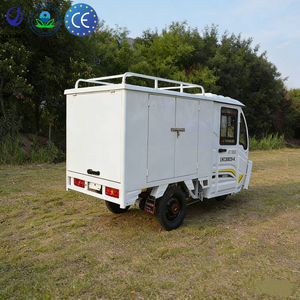 Triciclo Eléctrico de Carga de 3 Ruedas, Totalmente Cerrado, 60V, Nueva Energía, Directo de Fábrica, Certificado <span class=keywords><strong>EEC</strong></span>, 400kg de Carga Útil, para Reparto Express - Product Image 5