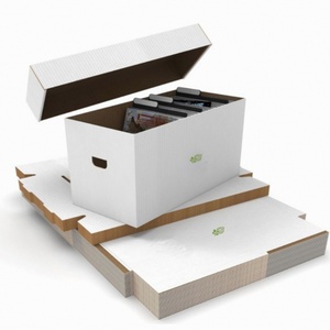 Caja para Pastel Blanca de 12 Pulgadas con Ventana, Personalizable con Logotipo, Económica, 12x12x6, con Relieve, Laminado Mate e Impresión - Product Image 1