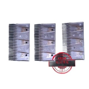 Placa de Aluminio para Escaleras Mecánicas Thyssen 9011, 24 Dientes, Tres Orificios, Accesorio para Elevador - Product Image 3