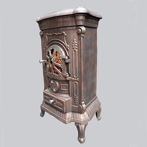 Hot Koop Antiek Ontwerp Houtgestookte Kachels Gietijzeren Kachel Met Koken Top - Product Image 5