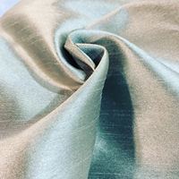 Tissu de rideau léger en dupioni slub, largeur large, 20 couleurs, pour la décoration intérieure