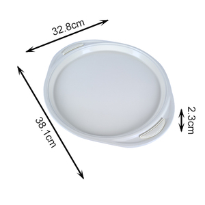 Cucina antiaderente sicura per uso alimentare <span class=keywords><strong>teglia</strong></span> per <span class=keywords><strong>Pizza</strong></span> Eco-amico <span class=keywords><strong>in</strong></span> acciaio al carbonio 0.6mm <span class=keywords><strong>teglia</strong></span> per <span class=keywords><strong>forno</strong></span> - Product Image 2