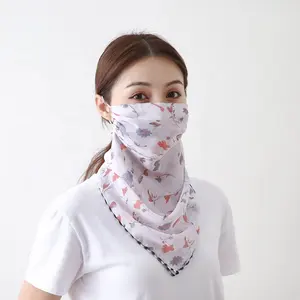 2020hot selling product PM2.5 shield style chiffon veil scarf