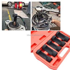 CLAUTOOL 12 POINT Suspension Strut <strong>Socket</strong> Tool 6pcs 1/2 Drive Strut Nut <strong>Socket</strong> 16mm <strong>18mm</strong> 19mm 21mm 22mm 24mm for Hex Wrench 6496 - Product Image 5
