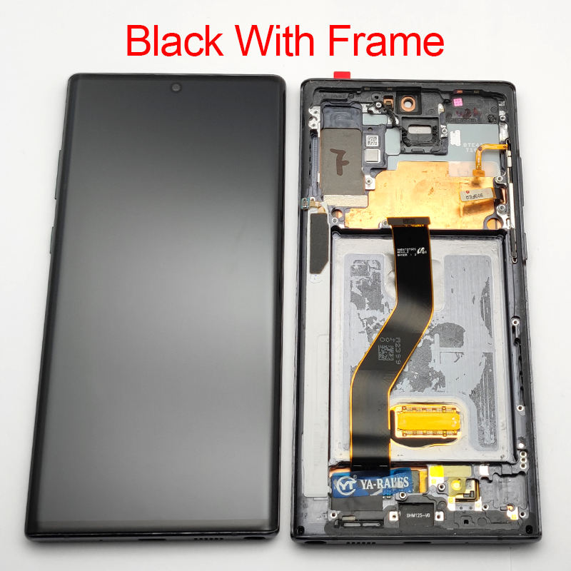 Note10 Plus Negro Con Marco