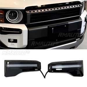 สำหรับ Toyota Prado LC250 2024+ ไฟเลี้ยวซ้ายขวา LED ไฟเดย์ไลท์ ไฟหน้า LED ไฟกันชนหน้า ไฟมุม ไฟเลี้ยว อุปกรณ์ตกแต่งรถยนต์ - Product Image 2