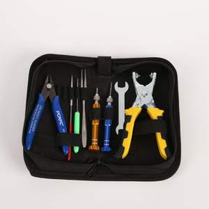 Kit de herramientas de reparación de raquetas de bádminton, 8 piezas, portátil de acero para encordar y mantener - Product Image 1