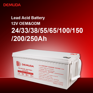 <span class=keywords><strong>Batterie</strong></span> <span class=keywords><strong>al</strong></span> <span class=keywords><strong>Piombo</strong></span>-Acido DEMUDA ad Alta Capacità 12V 65Ah 100Ah 150Ah 200Ah per Sistemi di Alimentazione Elettrica UPS Barche - Product Image 1