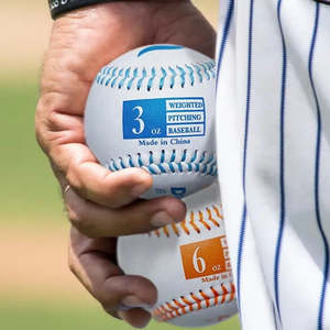 Vendita calda di fabbrica Baseball peso variabile adatto per tutti i livelli di allenamento ponderato Baseball con il peso - Product Image 1