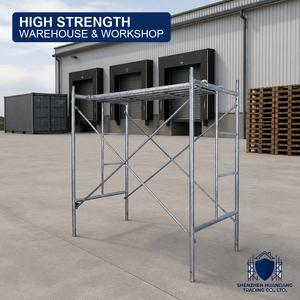 Verstellbare Bewegliche Aluminium-Stahl-Gerüstplattform Moderne Hochfeste Korrosionsbeständige 500kg Tragfähigkeit Lager Werkstatt - Product Image 6