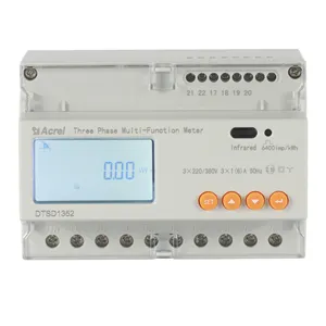 Acrel DTSD1352-C Tiga Fase Duel Sumber Energi Surya Dua Arah Meter Monitor PV Surya, CE, Model Hemat Biaya