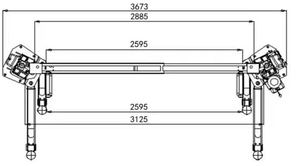 Elevador de coche móvil hidráulico de 2 postes para mecánicos automotrices, equipo de garaje para taller de reparación, diseño de ascensores - Product Image 3