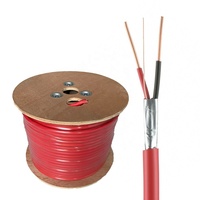 Lpcb-Kabel 2C * 0,7/0,8mm PVC-ummanteltes Brand melde kabels ystem für 1,5/2,5/4 mm2 Rauchmelder