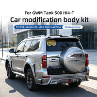 Calandre avant chromée de luxe pour GWM TANK 500 Hi4-T, style Hurricane, remplacement du kit carrosserie, grille de radiateur en maille